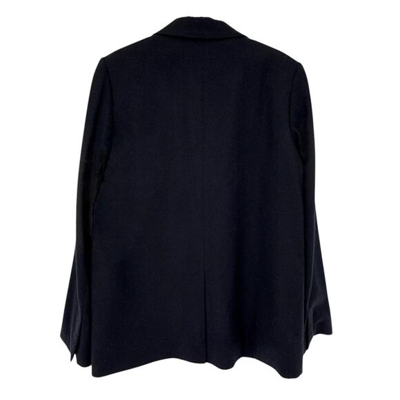 VINCE Boyfriend Blazer in Italian Wool Blend Navy 6|S - Picture 4 of 11